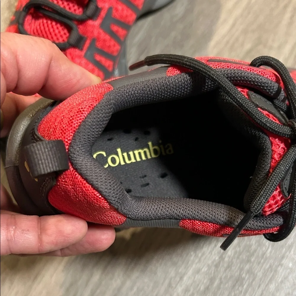 Columbia Red and brown Athletic Shoes